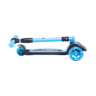 Самокат 3-х колесный 3D Tiny Tot 120/80 мм, голубой