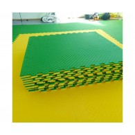 Будо-мат ППЭ-2020 (1*1), 20 мм, желто-зеленый